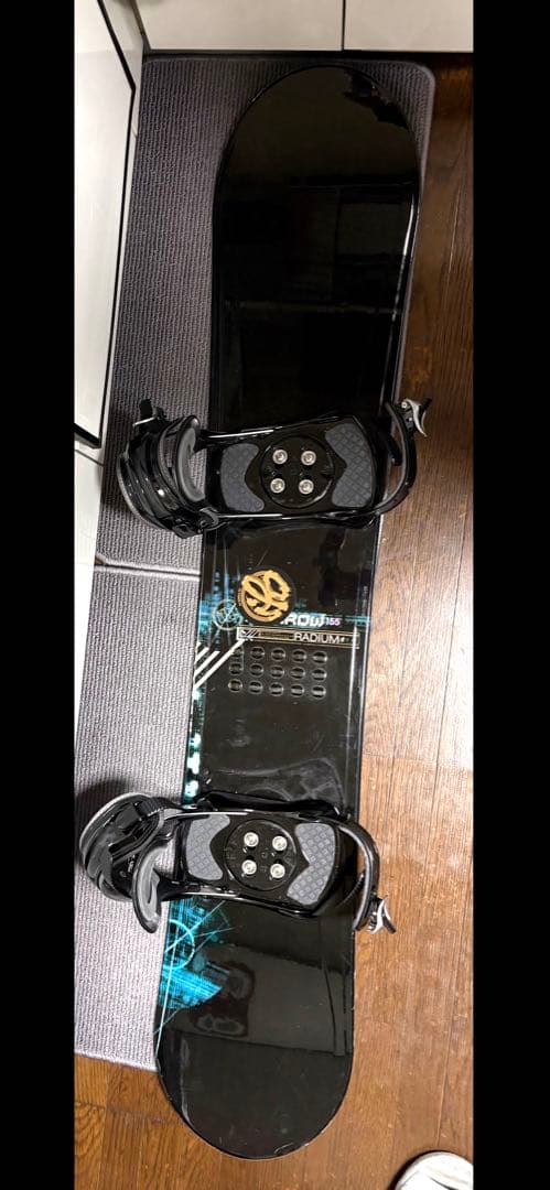 板のみ　morrowスノーボード ブラック155 美品