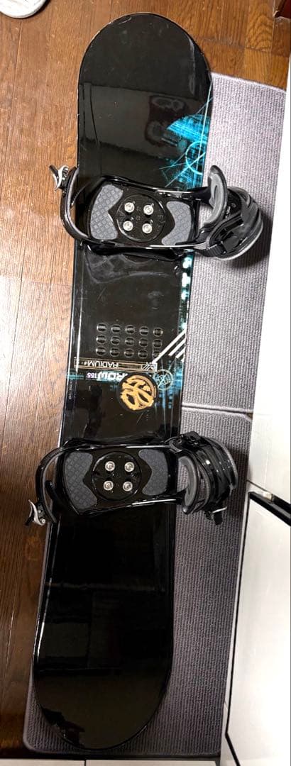 板のみ　morrowスノーボード ブラック155 美品