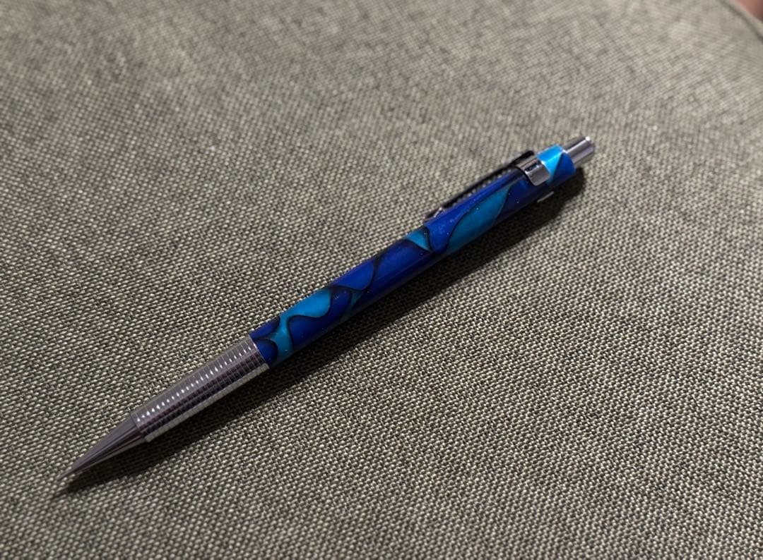 クラフトエー アクリル シャーペン ブルー 201