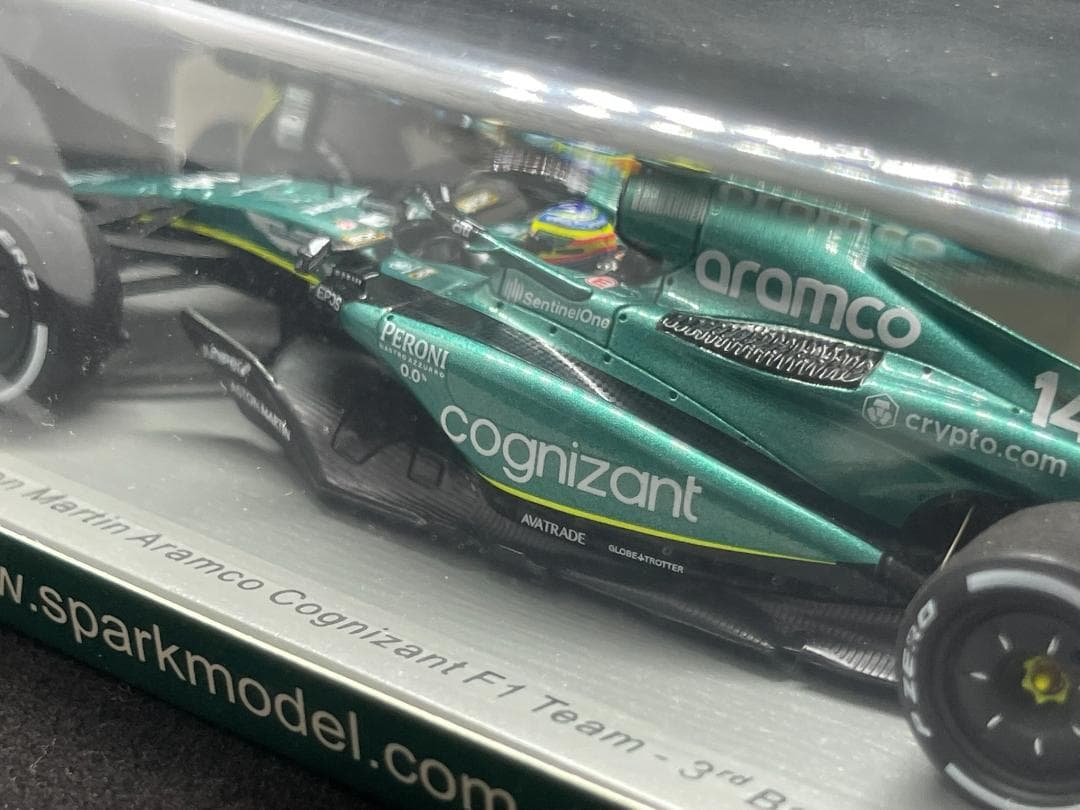 スパーク 1/43 アストンマーチン AMR23 バーレーン 2023 アロンソ