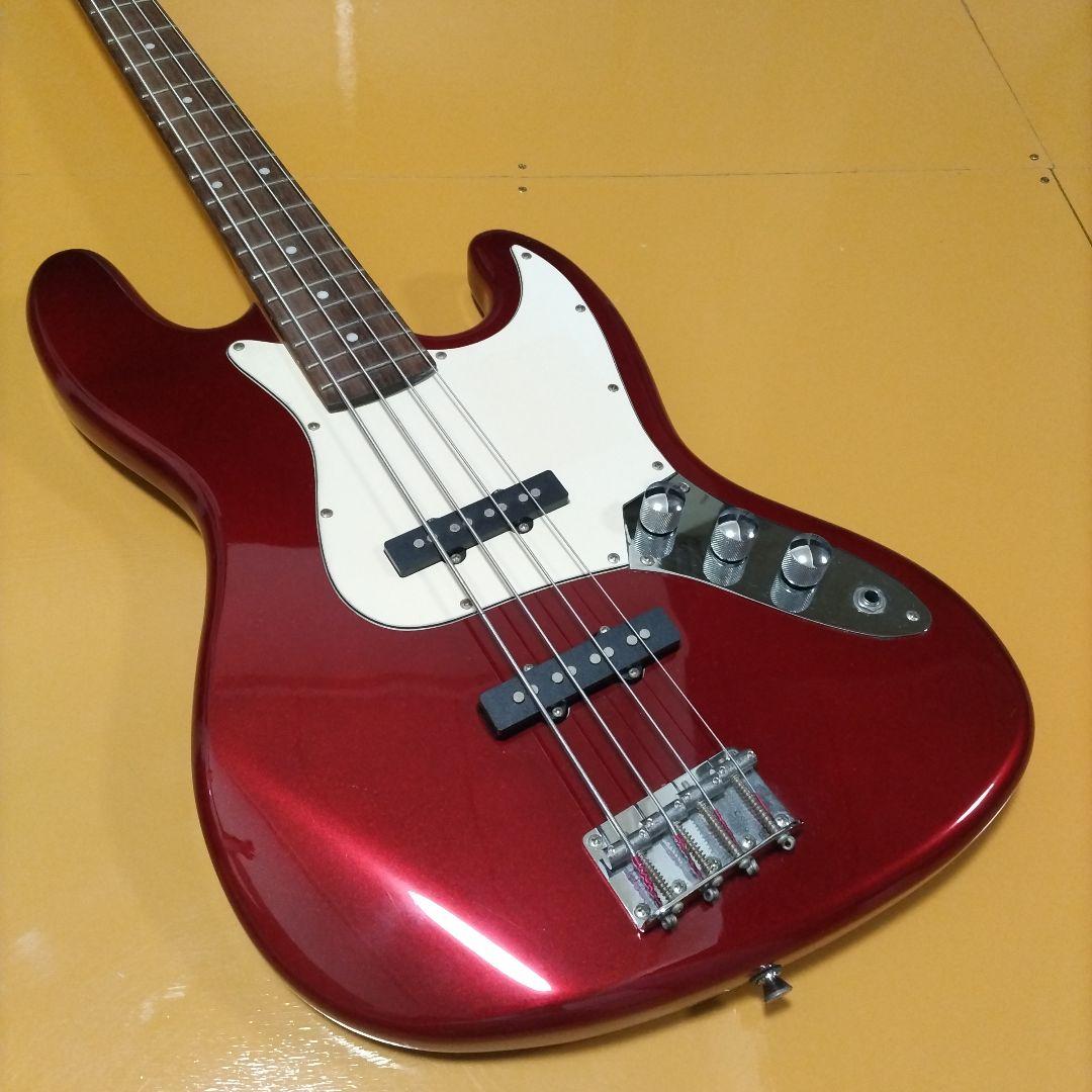 Pnoto Gaanic ジャズベース メタリックレッド