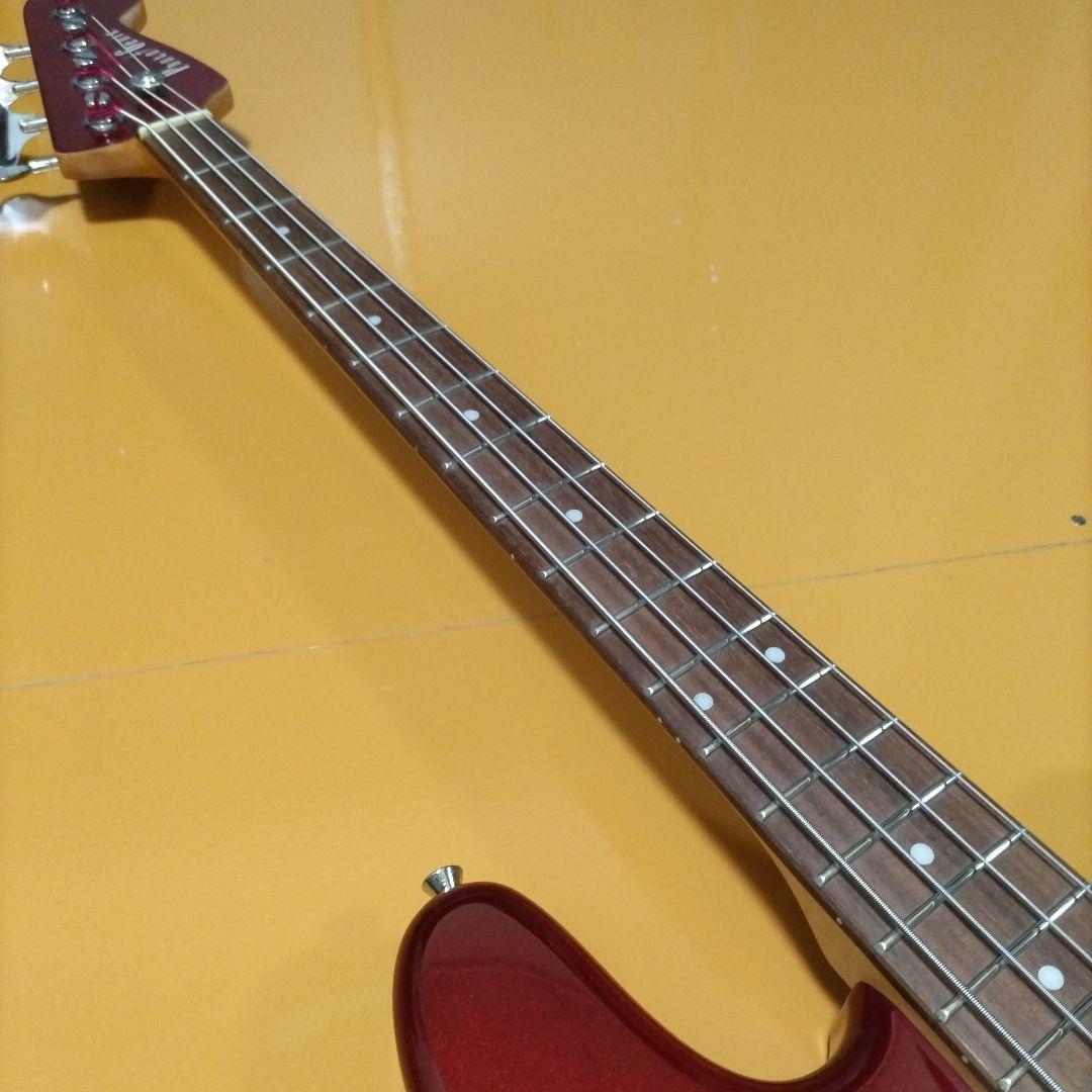 Pnoto Gaanic ジャズベース メタリックレッド