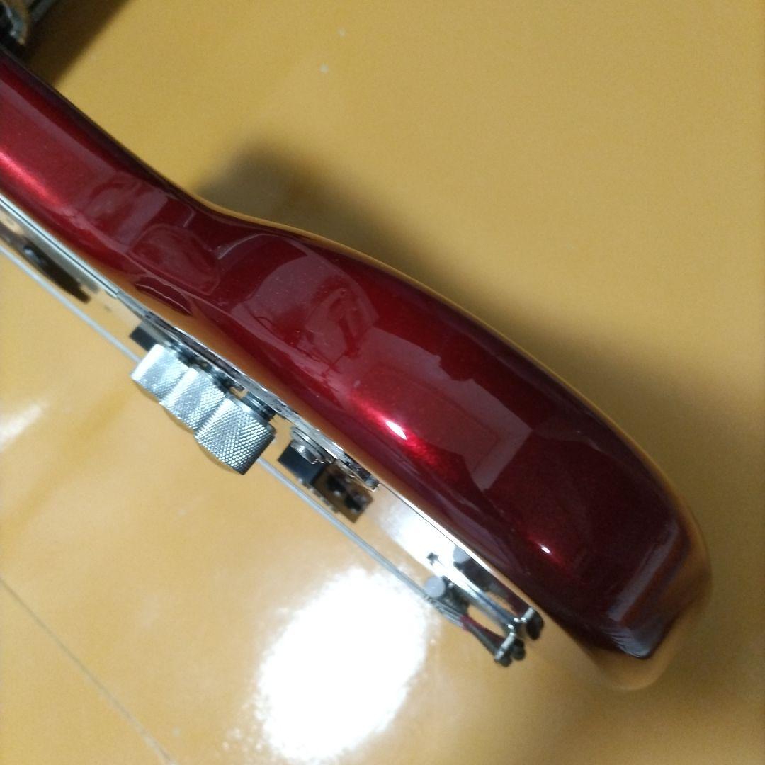 Pnoto Gaanic ジャズベース メタリックレッド