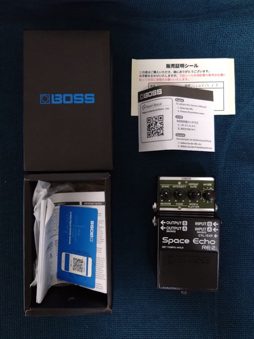 BOSS Space Echo RE-2 ギターエフェクター