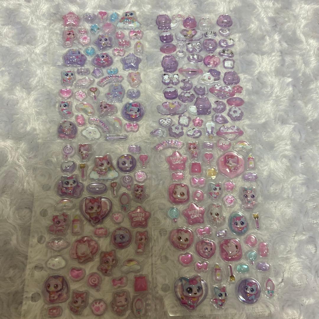 シール帳　完成品　シールバインダー　ぷっくりシール 大量 台紙27枚分