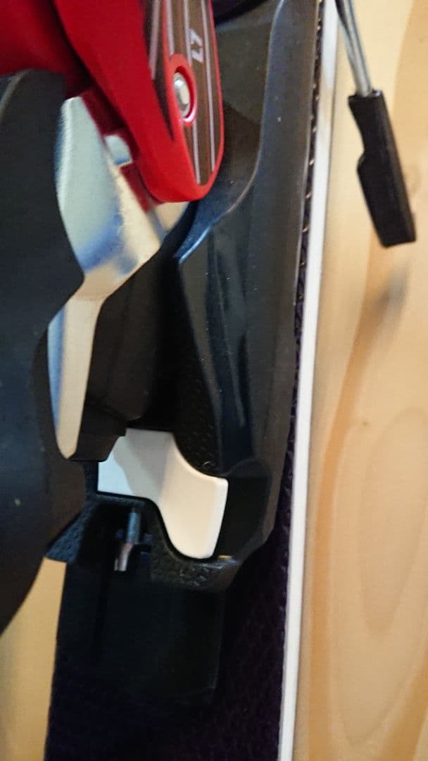 ATOMIC J4 150㎝②簡単調整ビン229～336㎜ アトミックスキー板