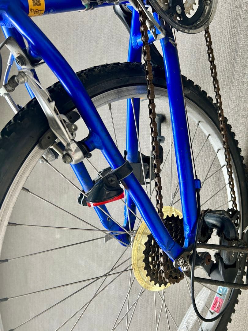 ルイガノ LOUIS GARNEAU 24インチ 自転車前カゴ泥除けスタンド付