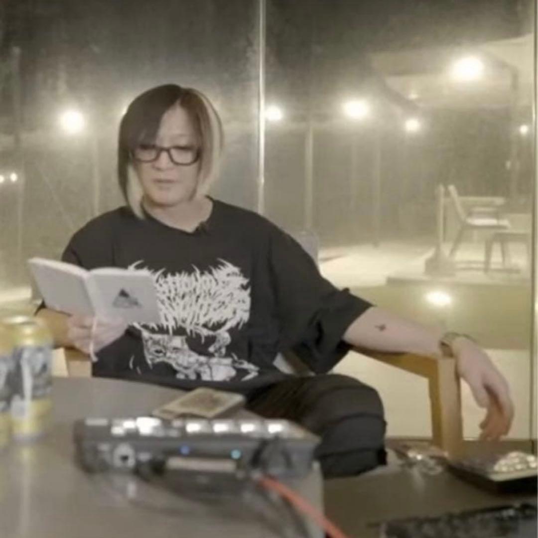 GLAY HISASHI 着用 Tシャツ モンスター猫 サイズL