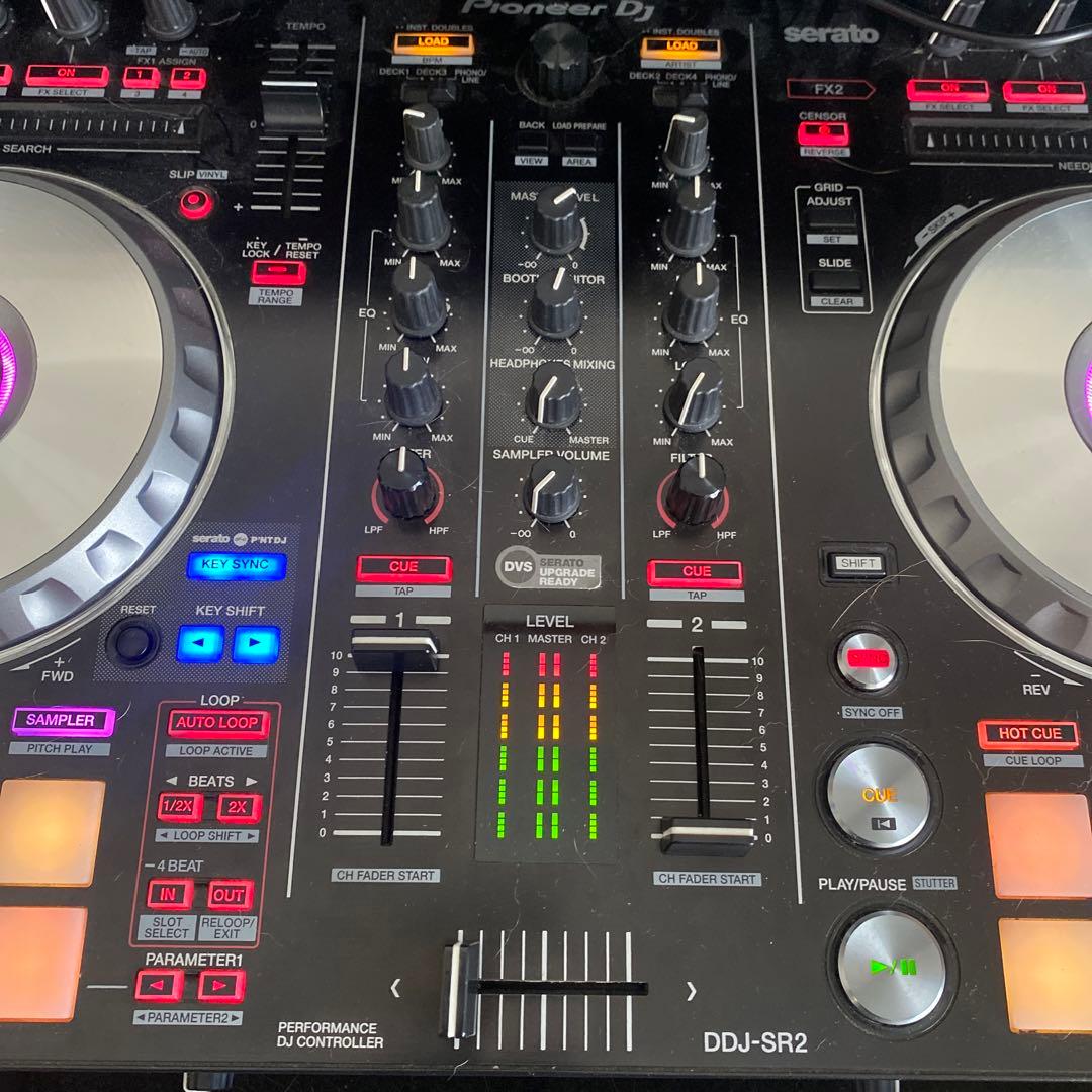 Pioneer DJ DDJ-SR2コントローラー＋ODYSSEY カバー