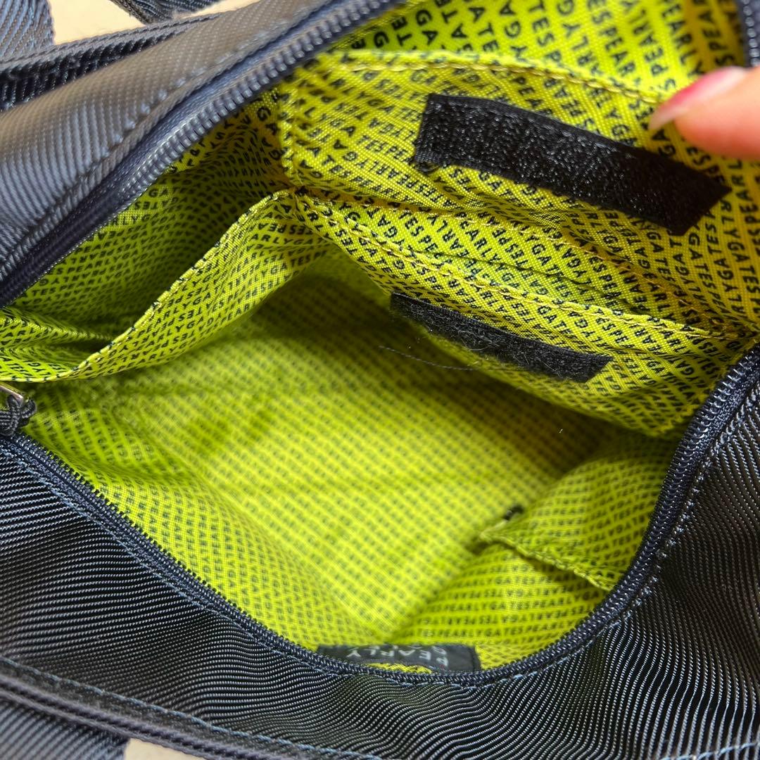 パーリーゲイツ 近年モデル カートバッグ ブラック ロゴ ニコちゃん