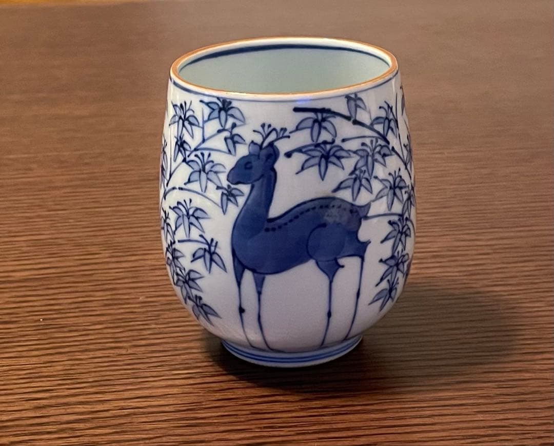 京焼　染付　北村宗善（宗善窯）