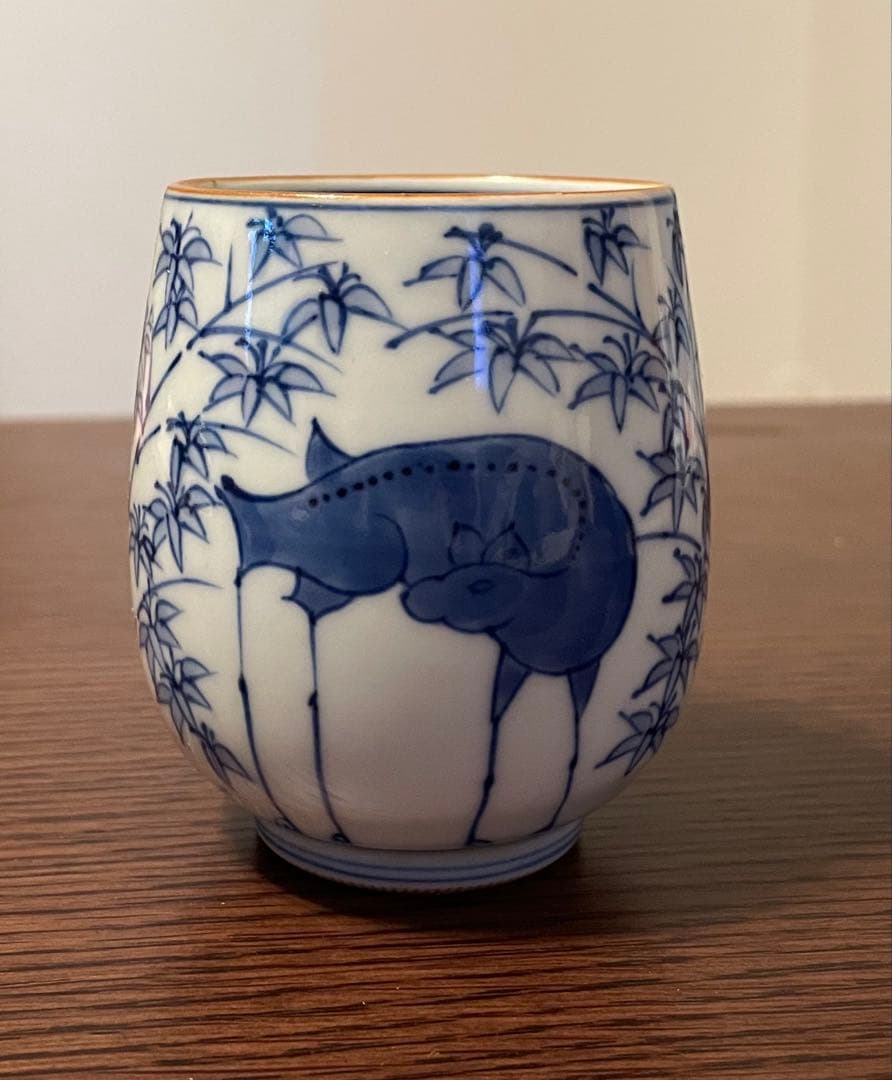 京焼　染付　北村宗善（宗善窯）