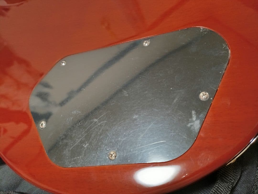 青色　レスポール　エレキギター　水色