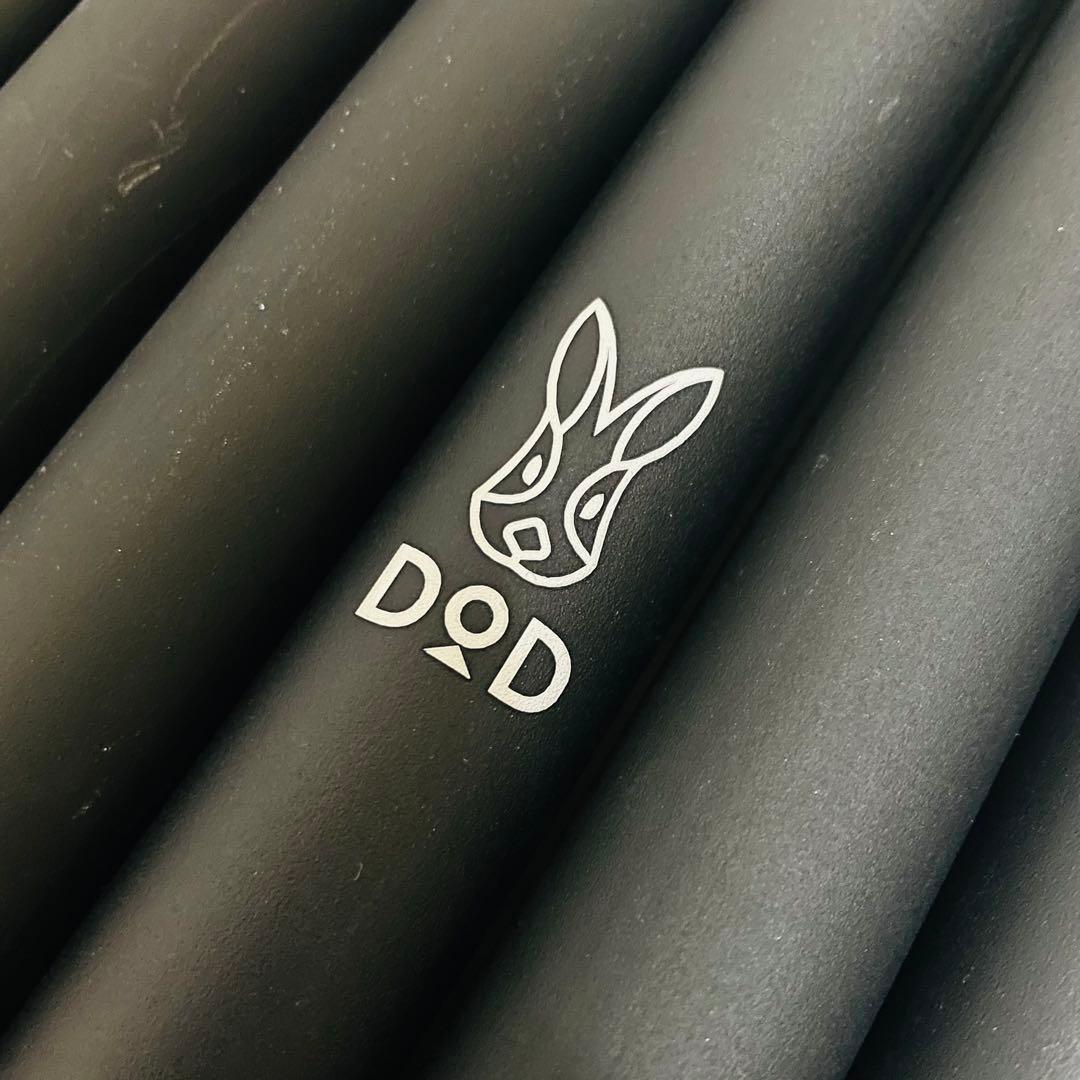 美品　DOD BIG ビッグタープ　ポール ブラック2本セット　XP5-507K