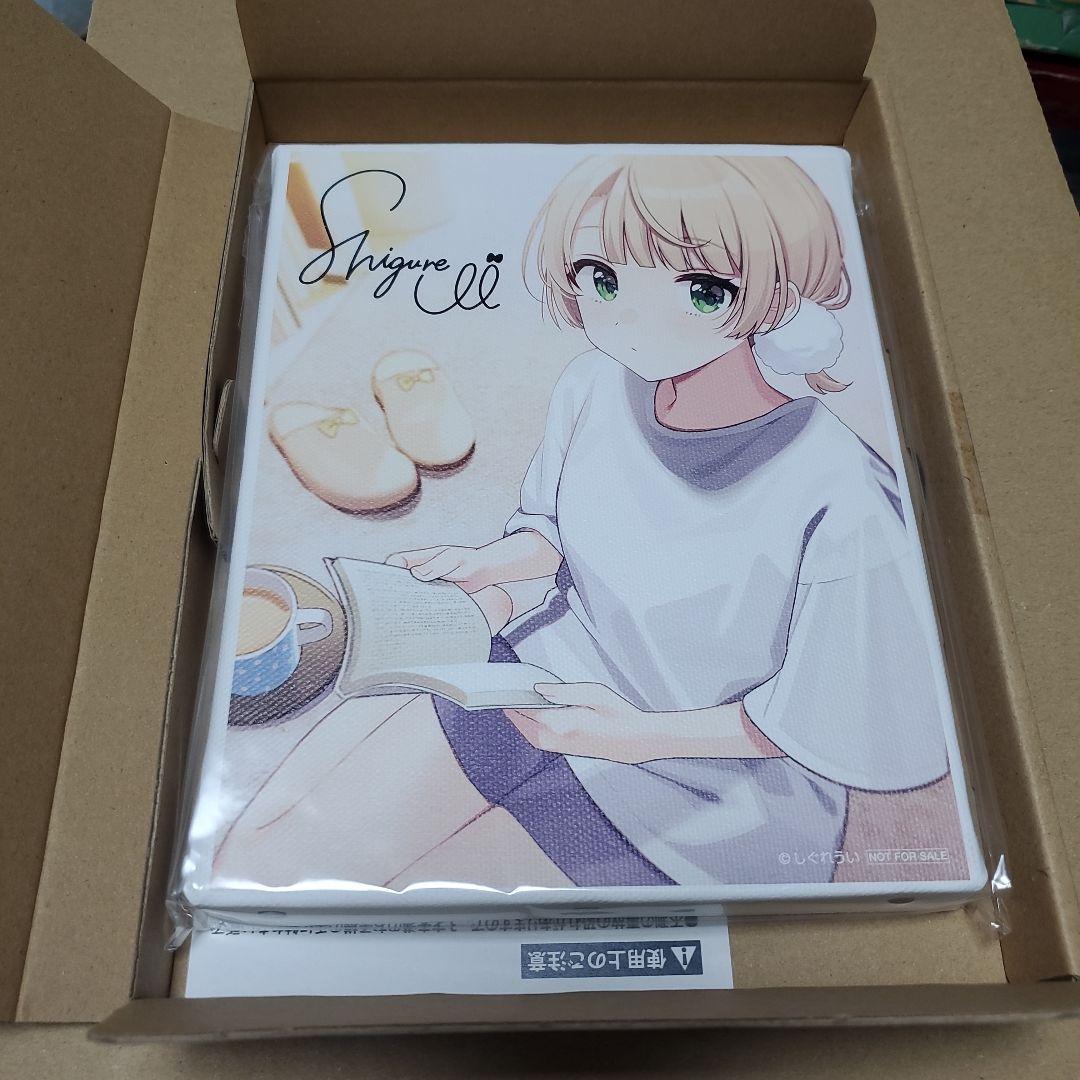 アニメイト ブックフェア 2023 「しぐれうい キャンバスボード & カード」