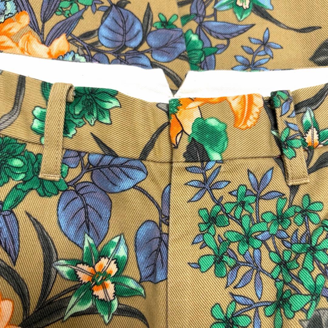 PEARLY GATESパーリーゲイツ　ボタニカル花柄　コットン　S 春ゴルフ