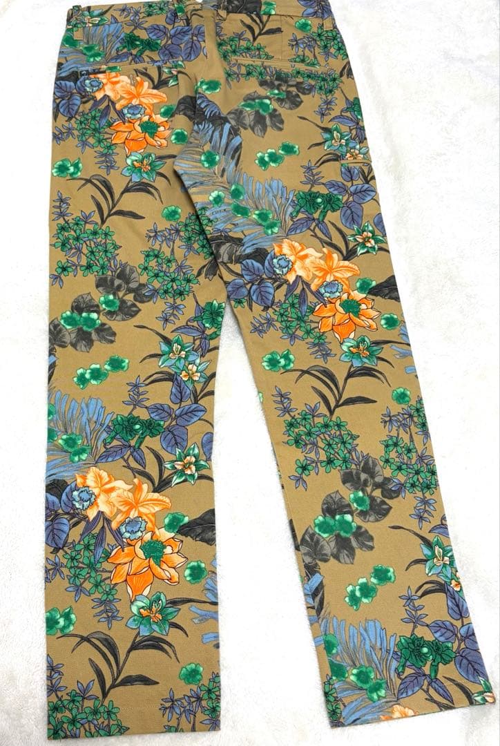 PEARLY GATESパーリーゲイツ　ボタニカル花柄　コットン　S 春ゴルフ