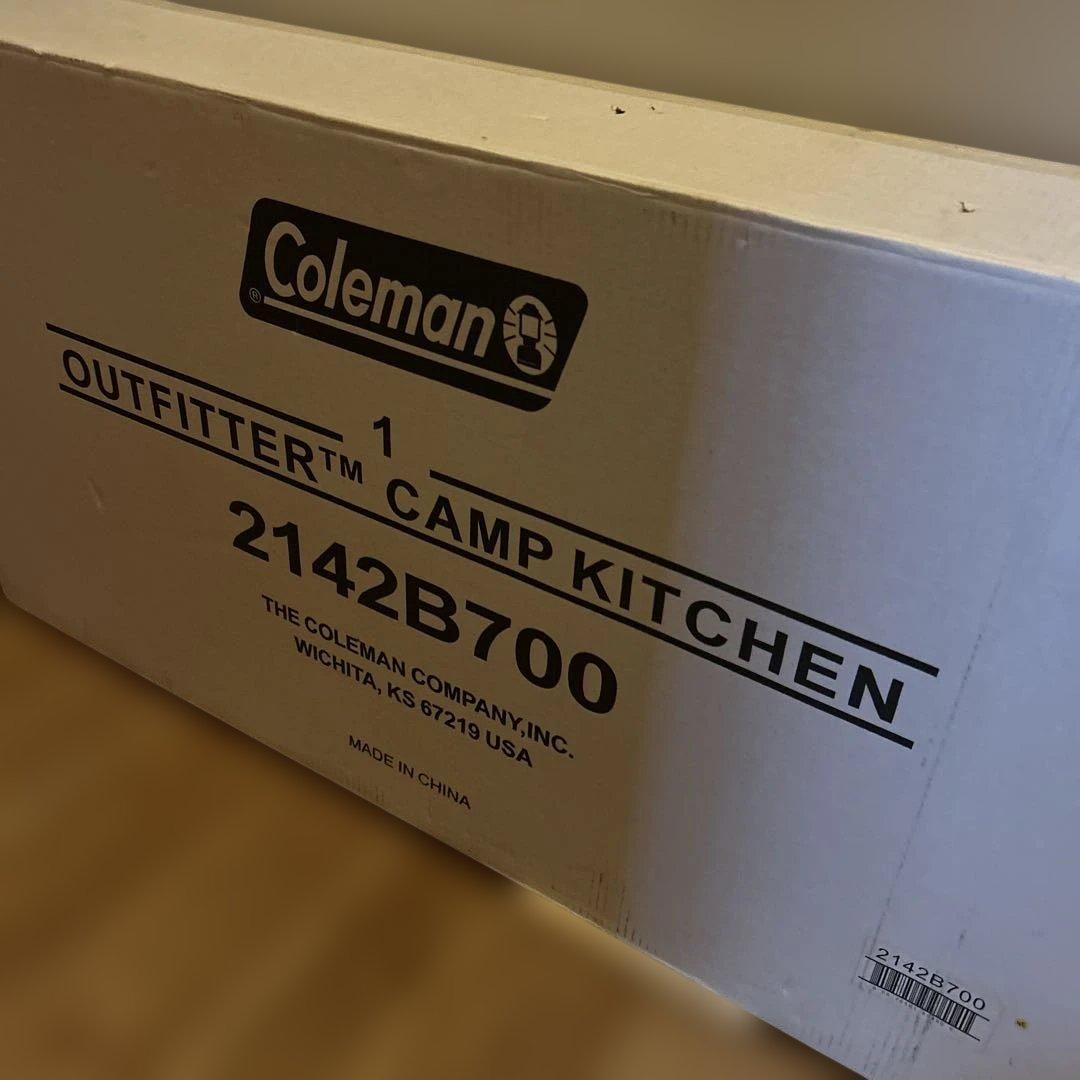 コールマン　キャンプキッチン　 ビンテージ　新品未開封品　2142B700