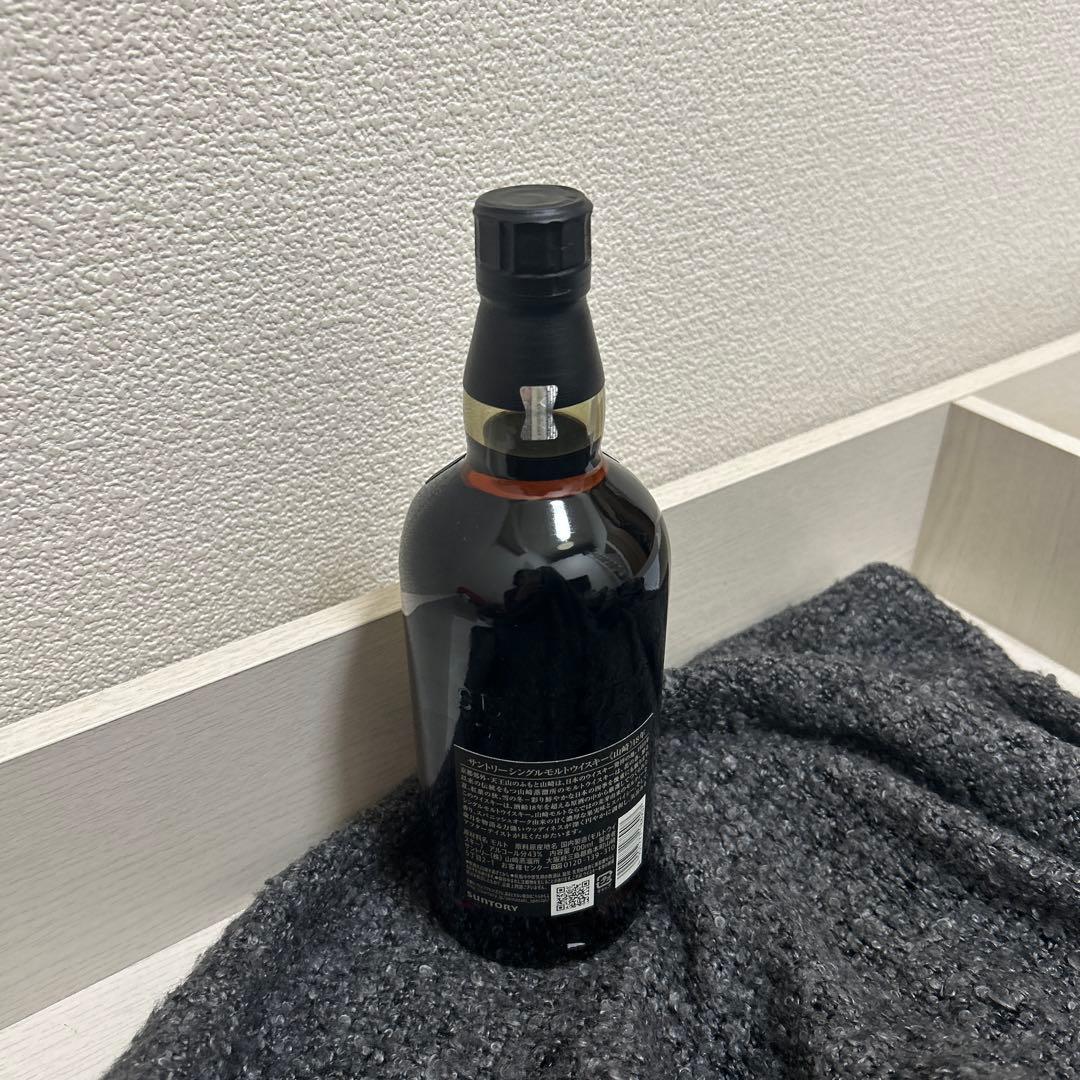 山崎18年ウイスキー（ホログラムシール 付き）箱なし