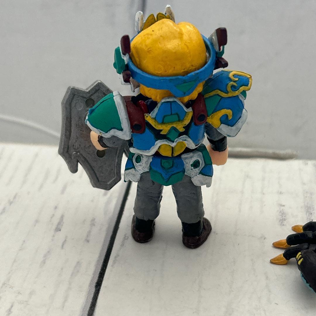 甲竜伝説ヴィルガスト 2刀流　リペイント　戦士クイと蜘蛛:英雄物語 ガン消し