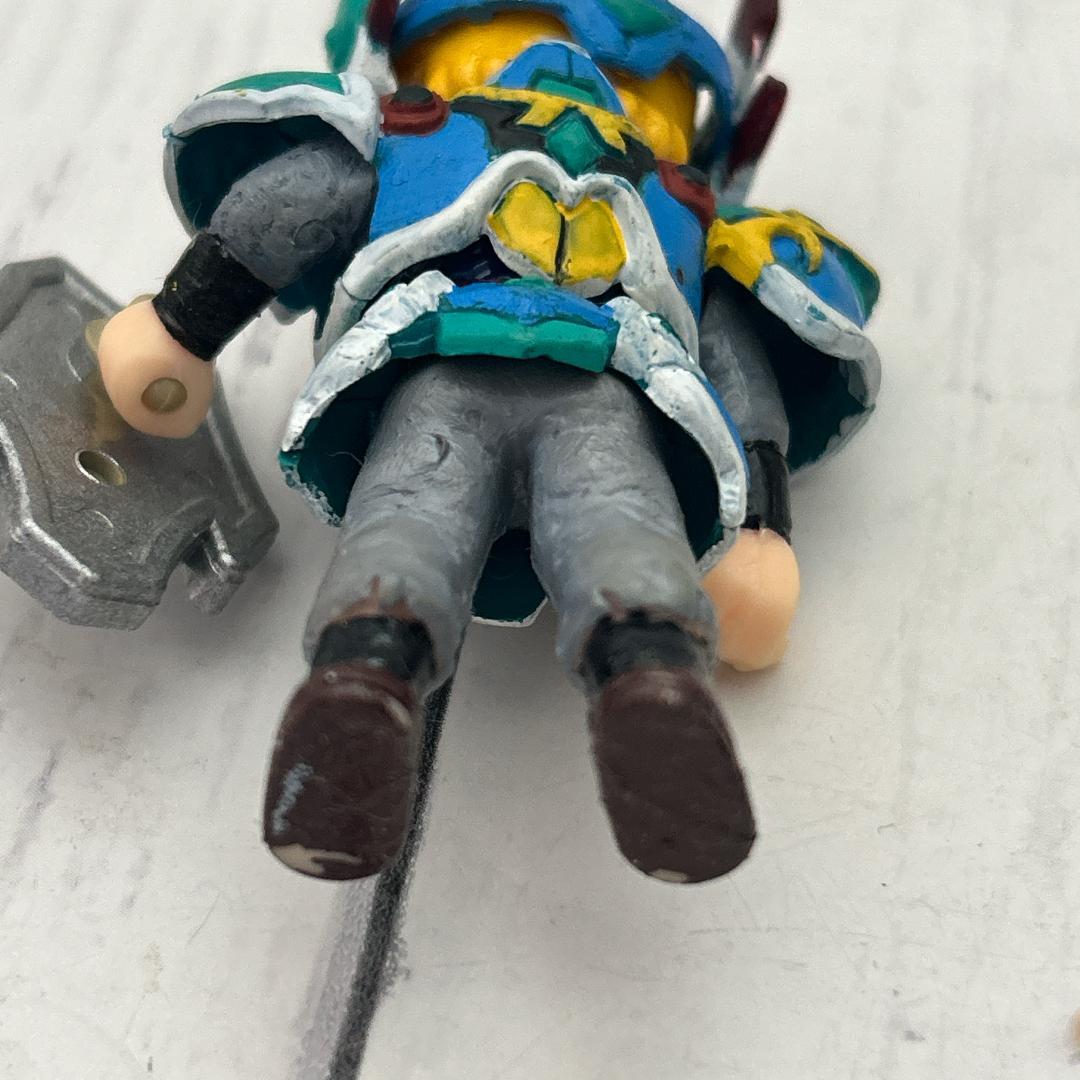 甲竜伝説ヴィルガスト 2刀流　リペイント　戦士クイと蜘蛛:英雄物語 ガン消し