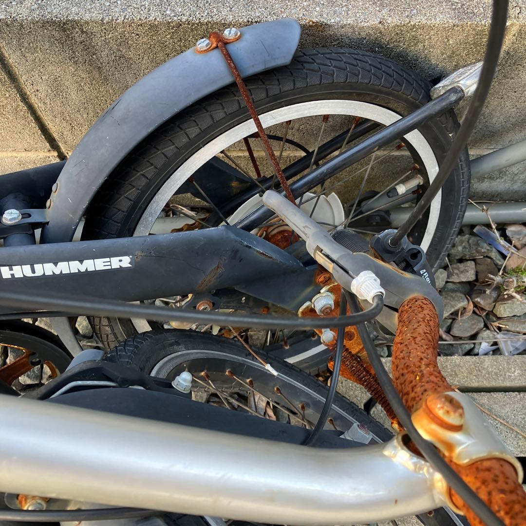 ハマー　折りたたみ自転車