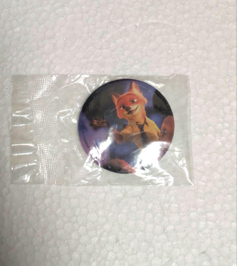ズートピア　ニック　ジュディ　缶バッジ　セット　非売品　ガチャ　コラボカフェ