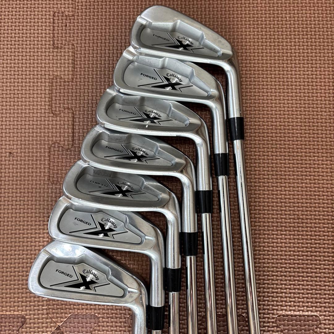 キャロウェイFORGEDアイアン7本セット(カバー付き)