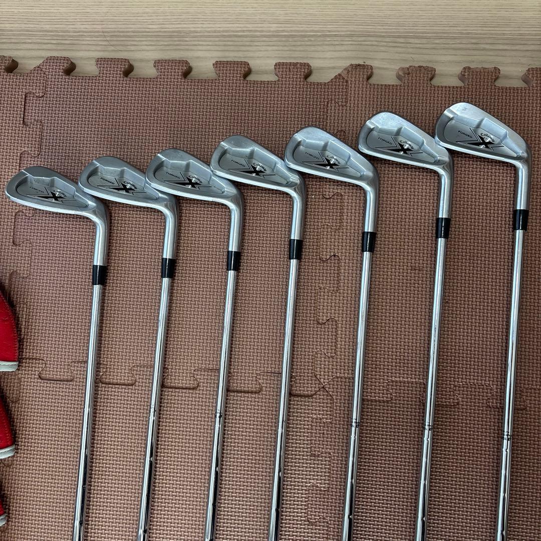 キャロウェイFORGEDアイアン7本セット(カバー付き)