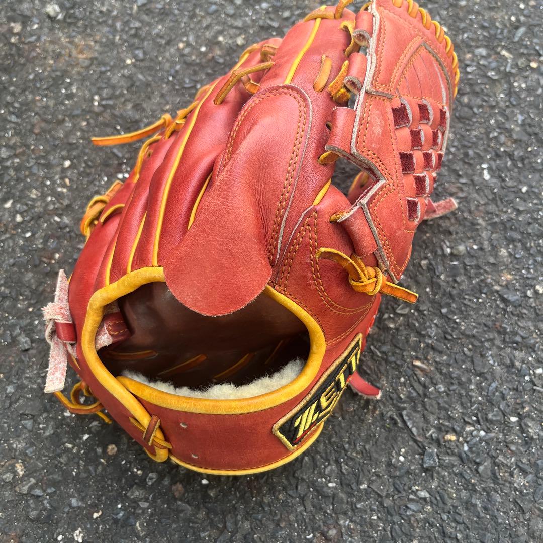 プロ実使用ZETT プロステイタス 硬式グローブ