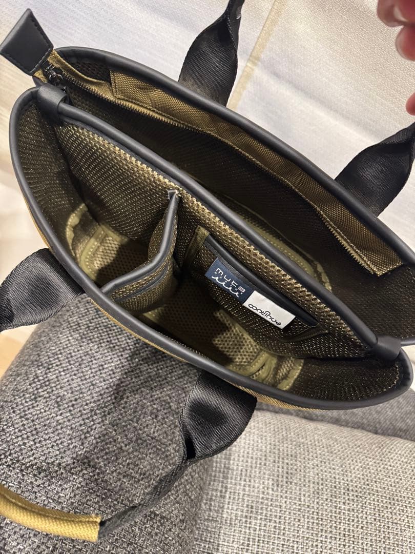 完売品 muta　CORDURA Ballistic® パーテーション　バッグ