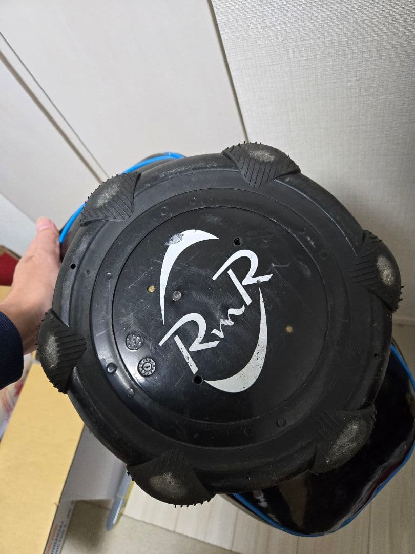 RomaRo キャディバッグ ブルー ブラック エナメル ロマロ