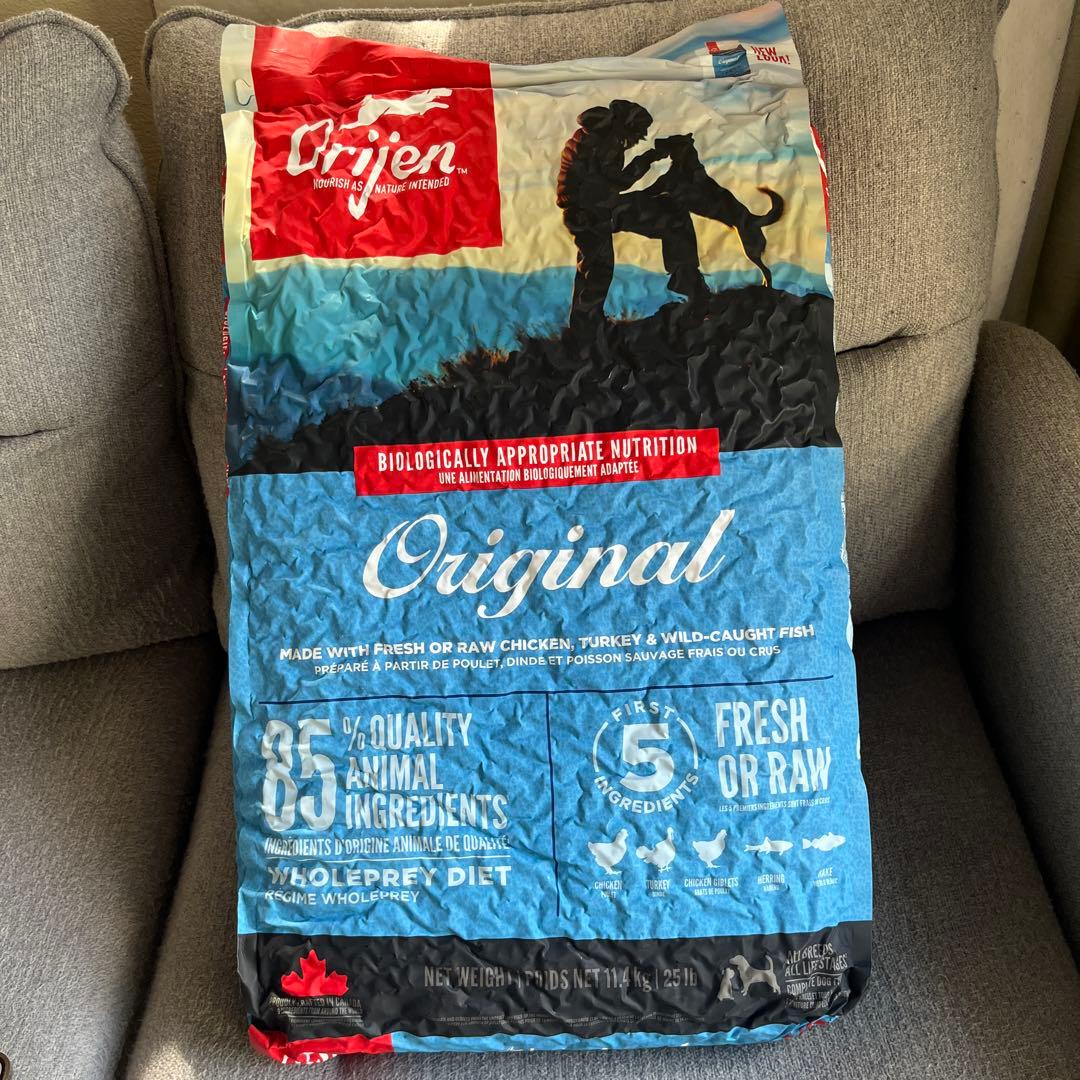 正規品Orijen Original ドライドッグフード 11.4kg