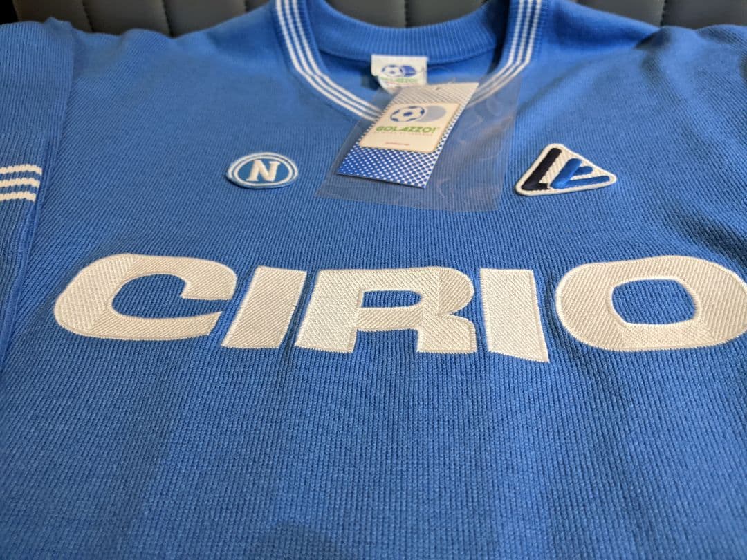 ナポリ 84/85 ホーム 長袖 復刻版 マラドーナ#10