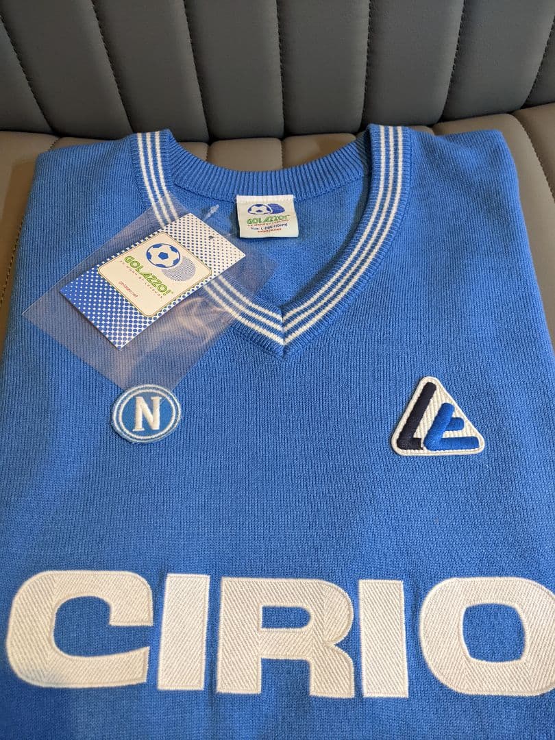 ナポリ 84/85 ホーム 長袖 復刻版 マラドーナ#10