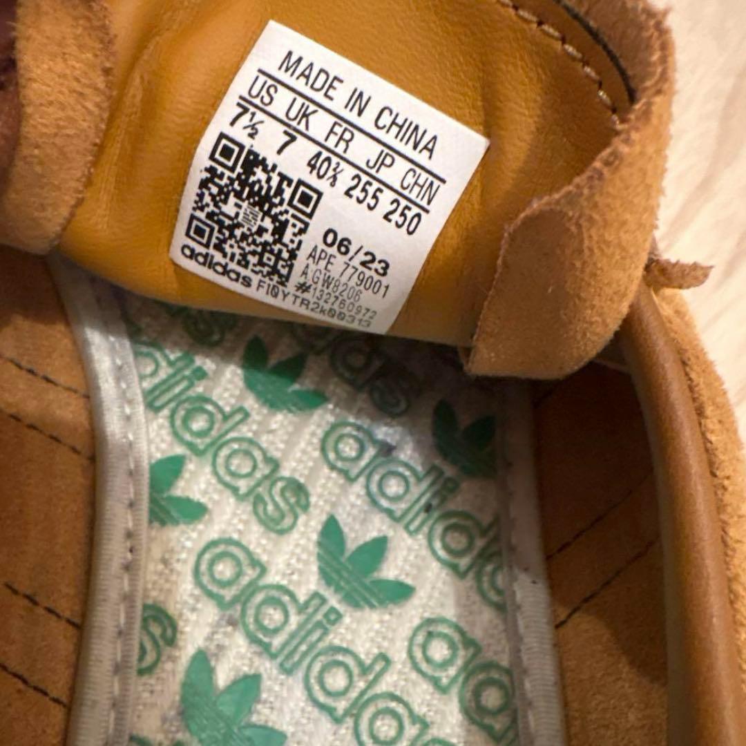 adidas tabacco 25.5cm ブラウン アディダス タバコ