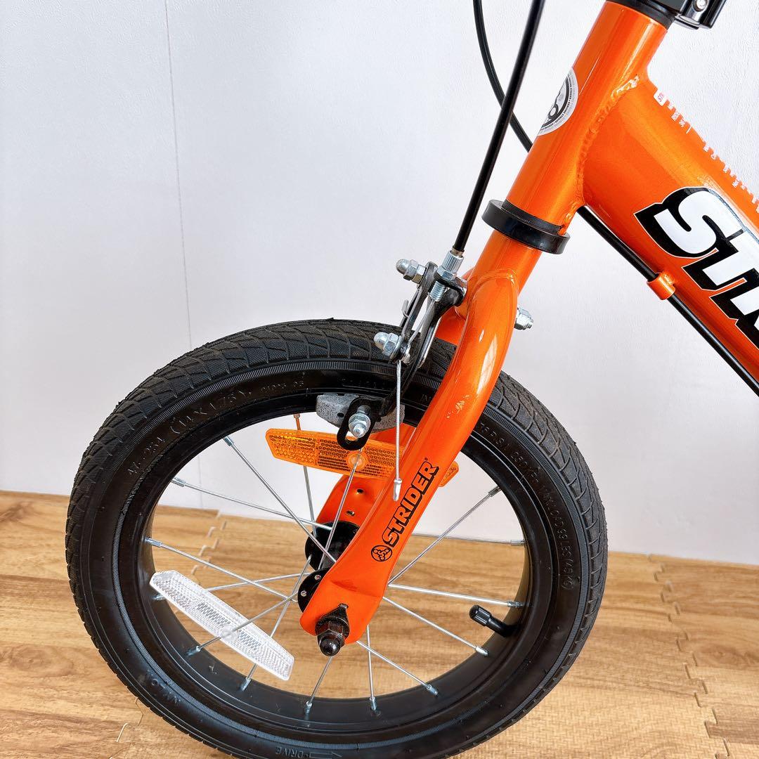 【美品　動作良好】ストライダー14X 子供用自転車 オレンジ　キックバイク