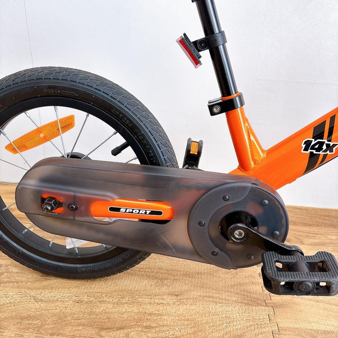 【美品　動作良好】ストライダー14X 子供用自転車 オレンジ　キックバイク