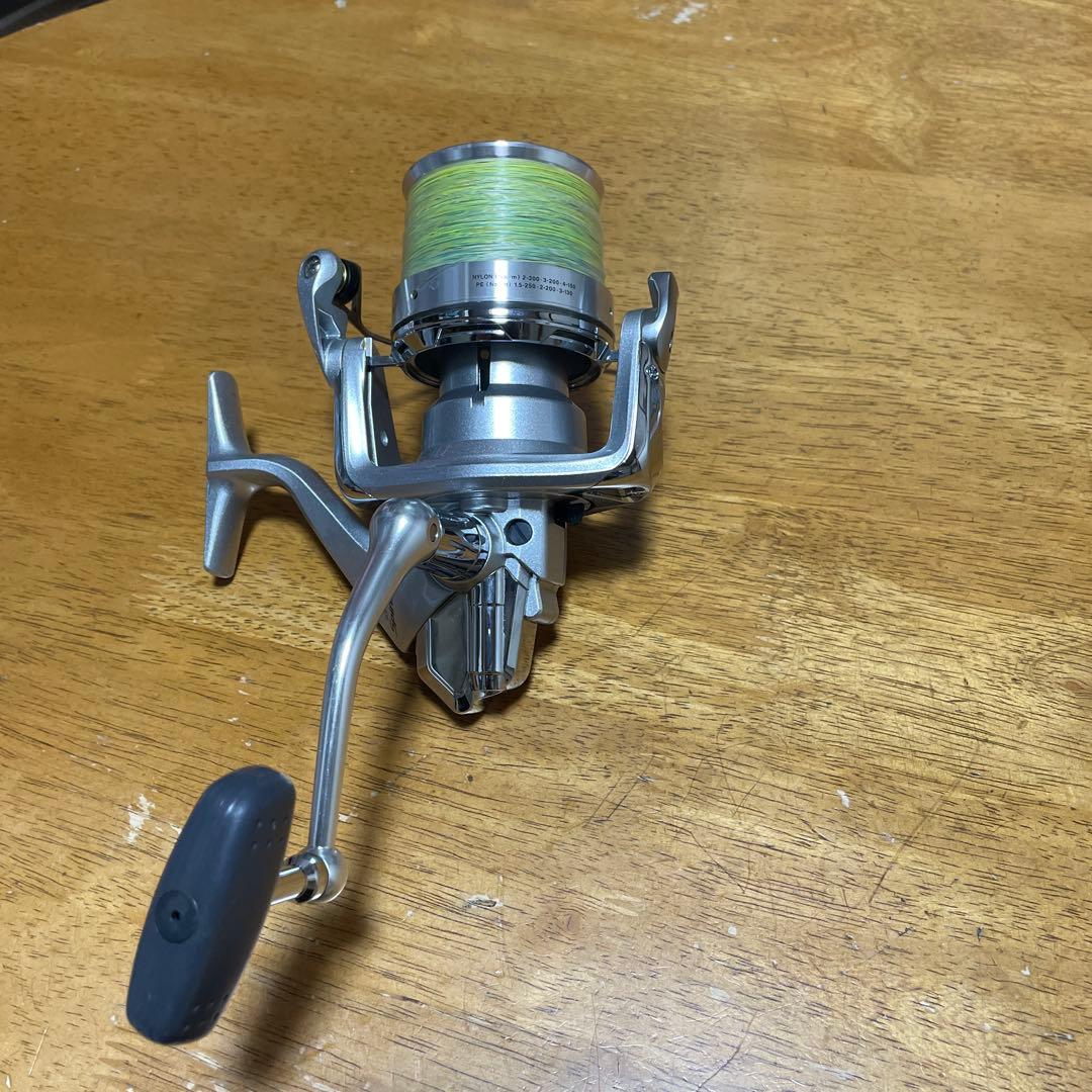 シマノ１４スーパーエアロスピンジョイ３０細糸仕様（替スプール・糸・カバー付き）