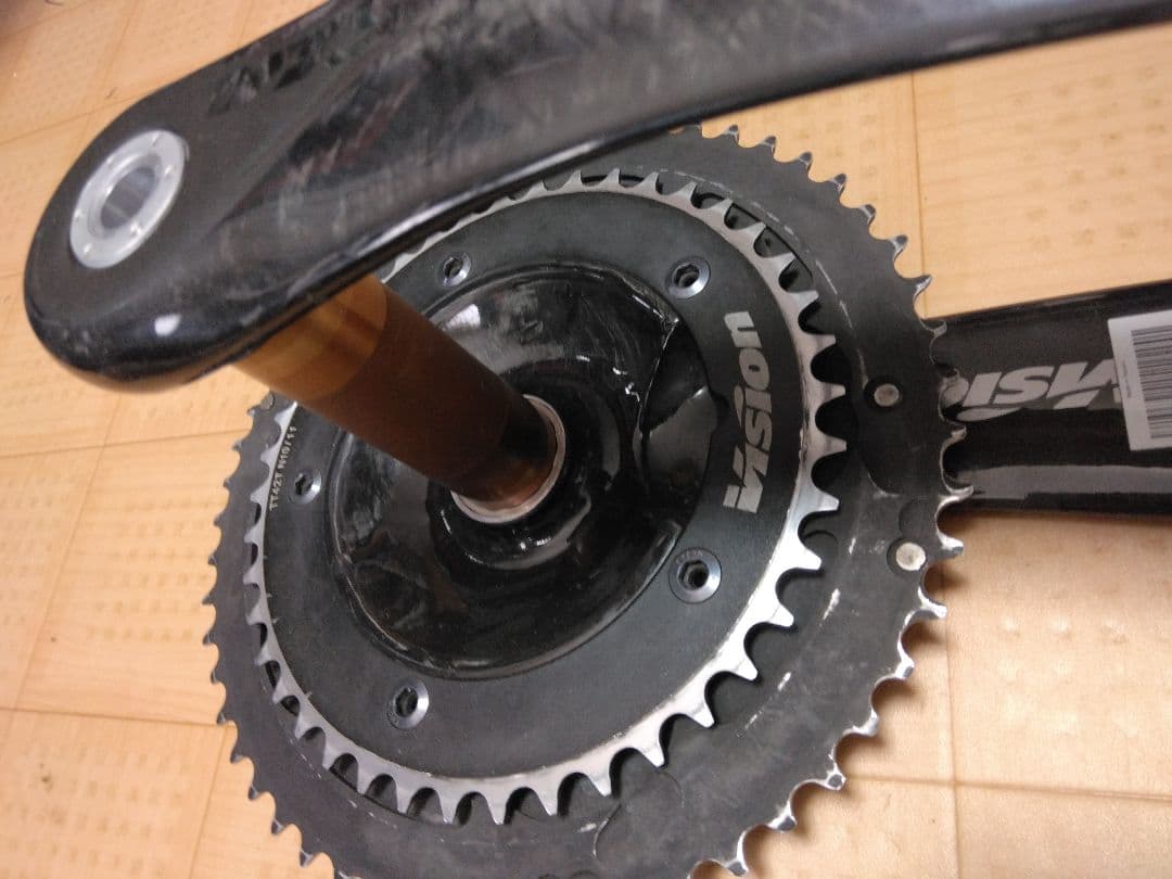 Vision　TTカーボンクランクセット54-42