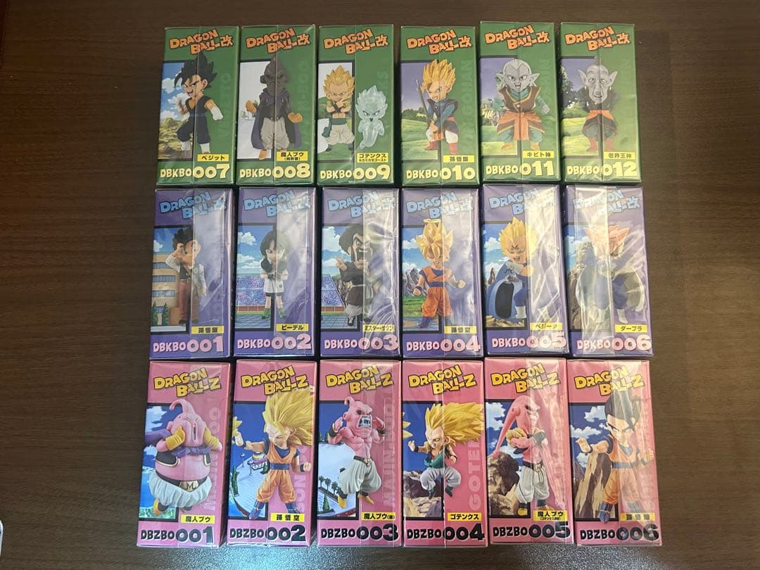 ワーコレ ドラゴンボール 魔人ブウ編18体コンプリートセット未開封