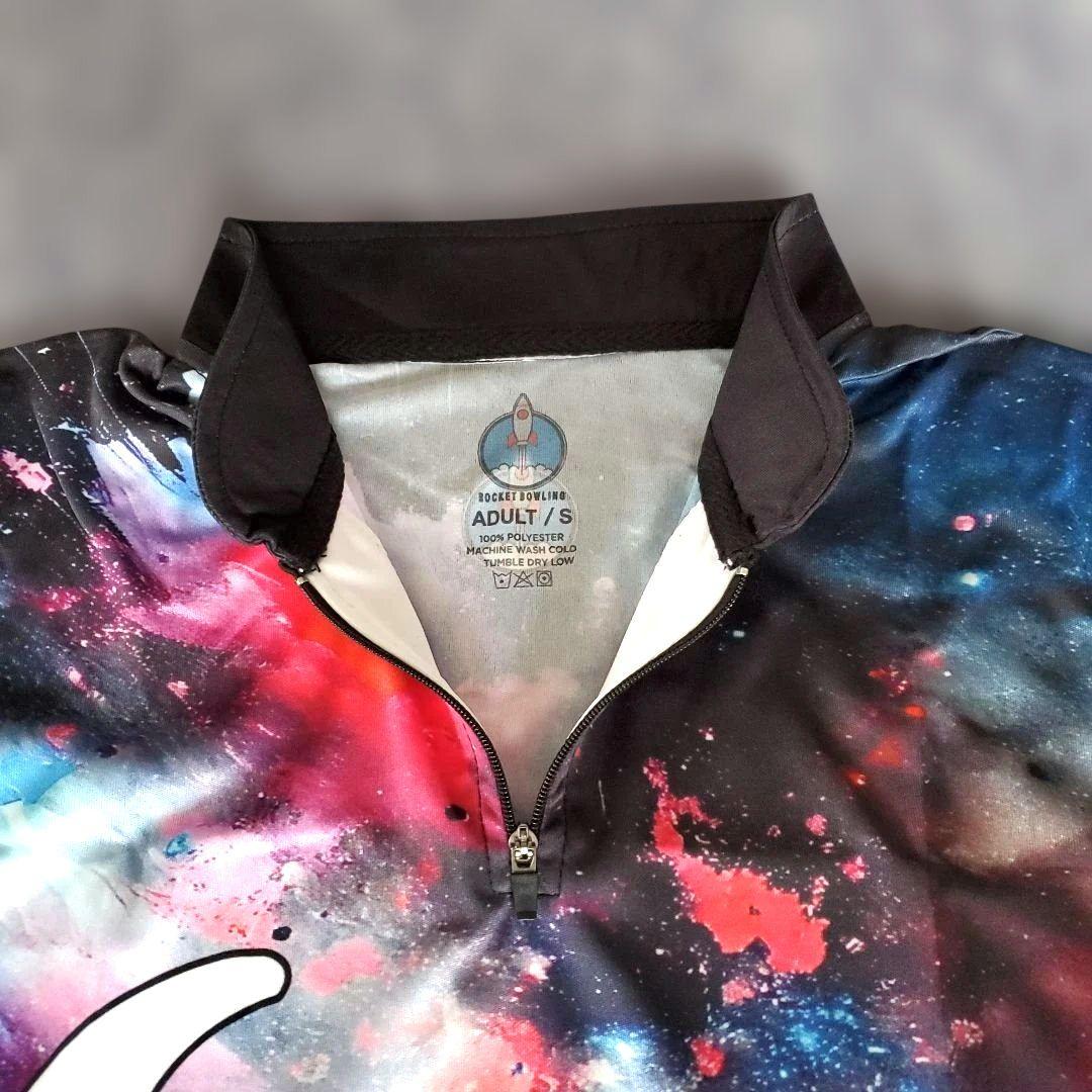 ✨新品✨ハンマー　【M】　宇宙　カラフル　ボウリングウェア