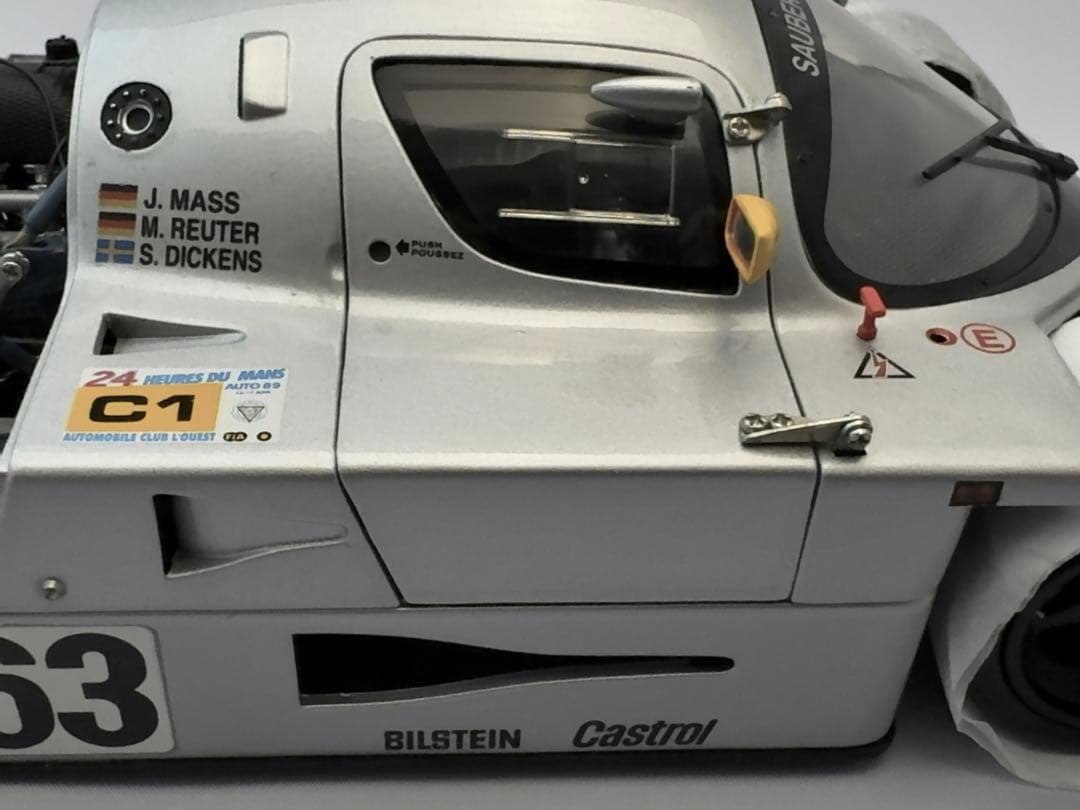 EXOTO 1/18 Sauber Mercedes C9 #63 ルマン優勝