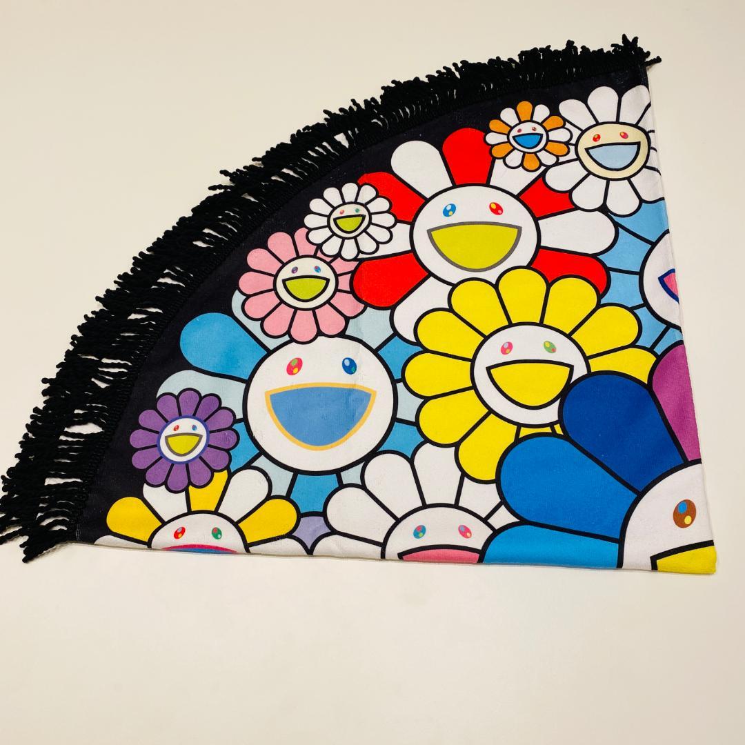 新品 kaikaikiki 村上隆 お花 カイカイキキ ラグマット カーペット