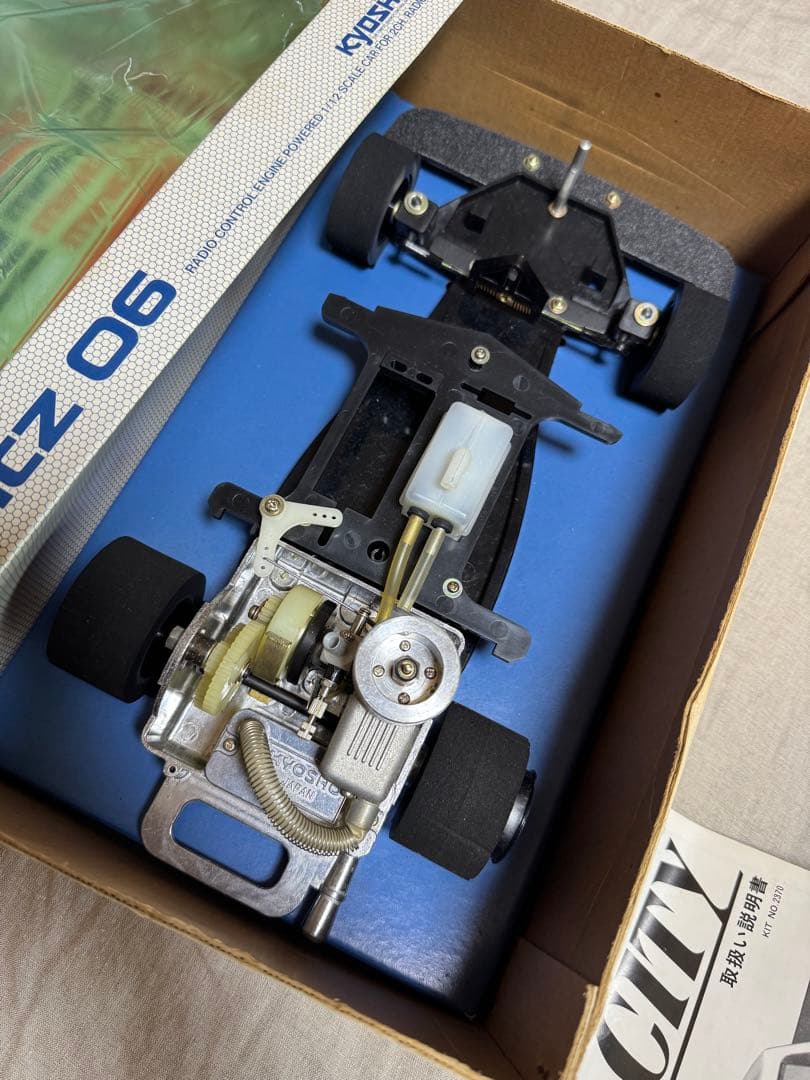 デッドストック　京商ミニッツ　ホンダシティ　未組立　エンジンラジコン