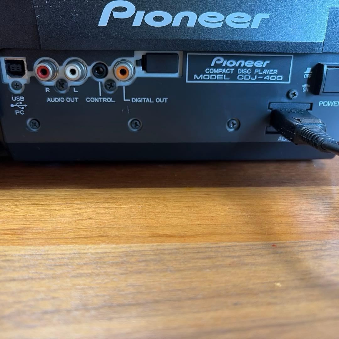 Pioneer CDJ-400 2台セット 通電確認済 動作未確認 現状品