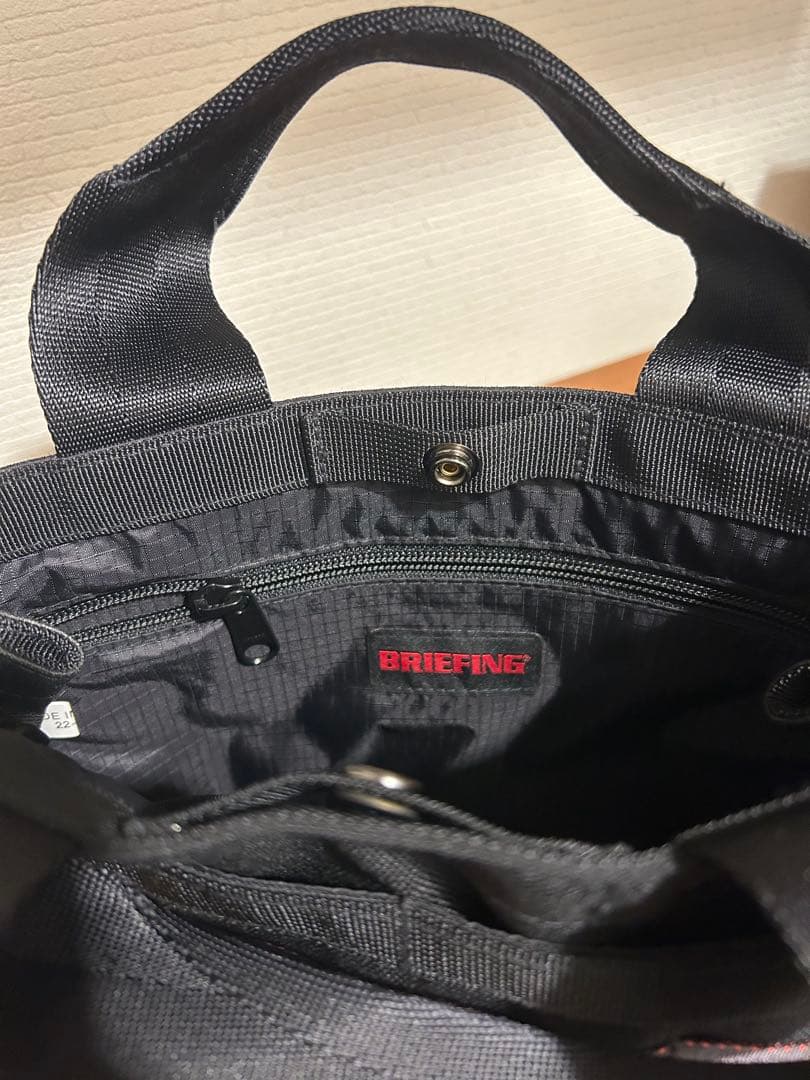 BRIEFING 黒 カートバッグ