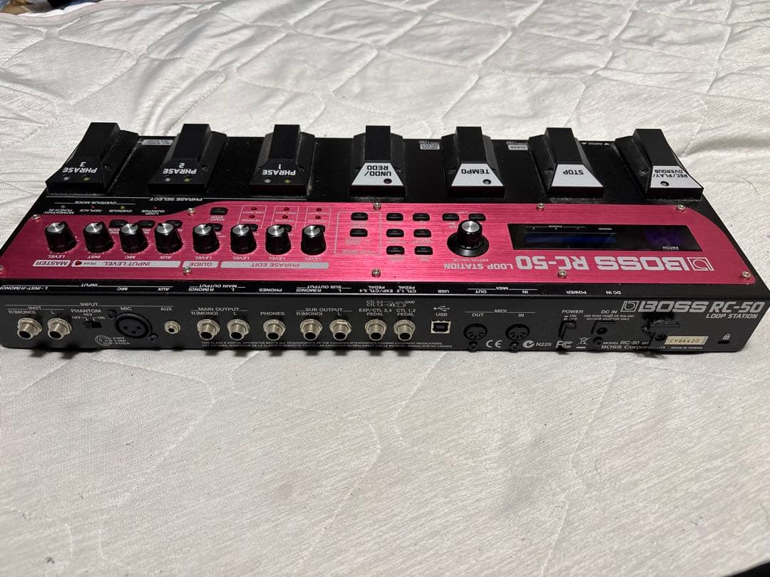 K*T様 BOSS RC-50 LOOP STATION