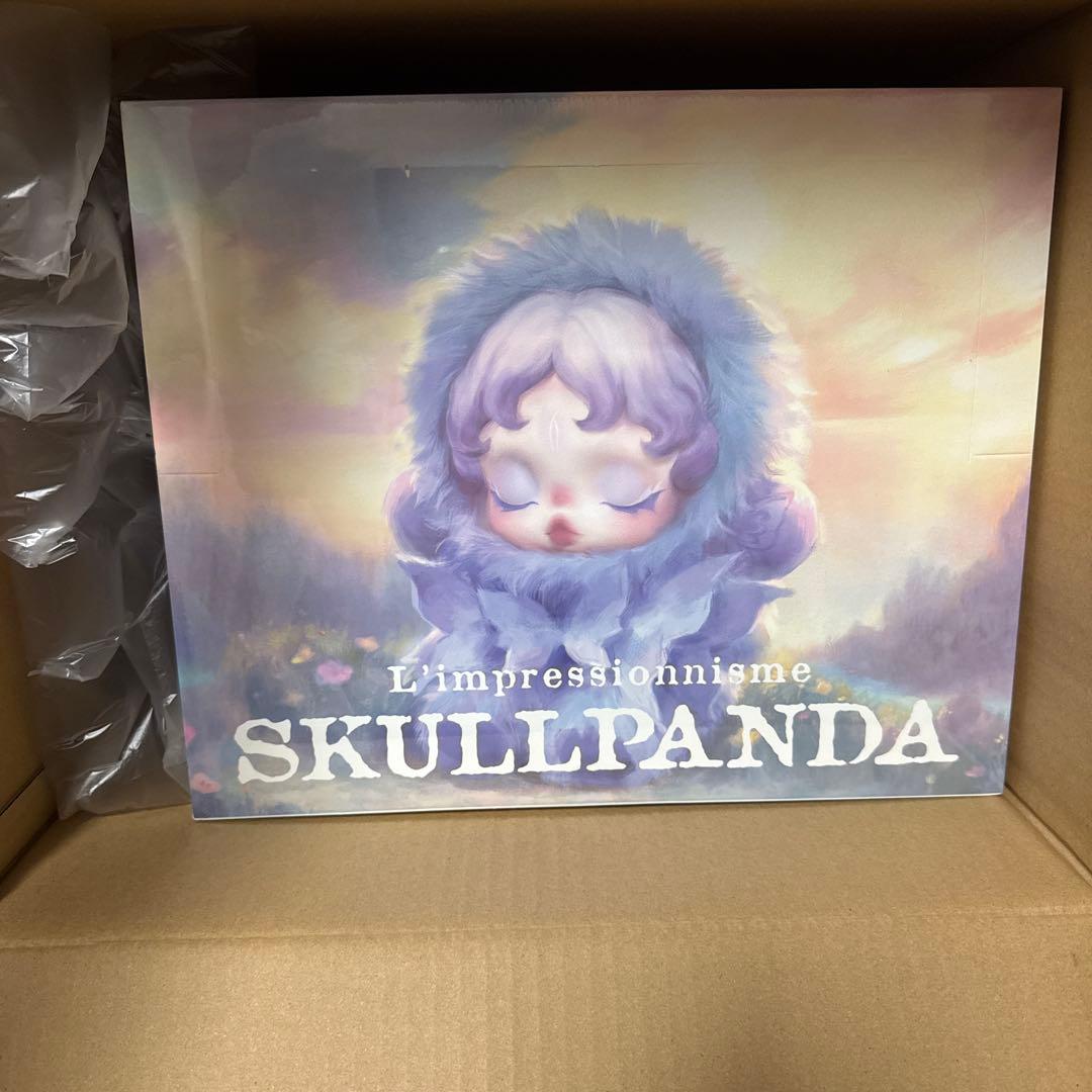 ポップマート スカルパンダ インプレッショニズムシリーズ ぬいぐるみドール