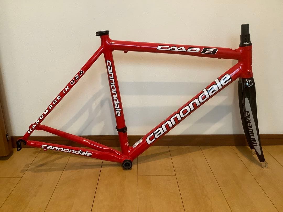 キャノンデール　CAAD8 アルミフレーム　52サイズ　美品　アメリカ製